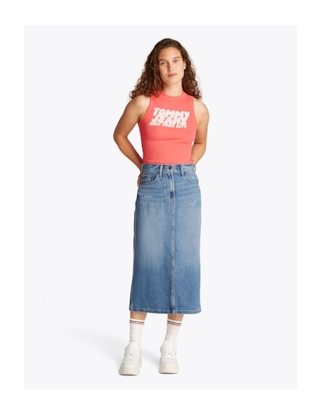 Spódnica DW0DW21292 1AB Tommy Hilfiger