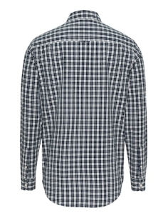 koszula męska granatowa w kratę Tommy Jeans - przód 2