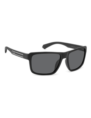 okulary męskie czarne Tommy Hilfiger - bok