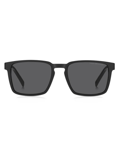 okulary męskie czarne Tommy Hilfiger - przód