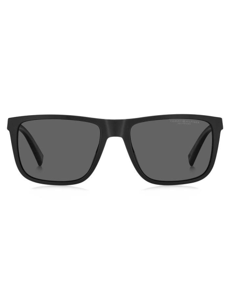 okulary męskie czarne Tommy Hilfiger - przód