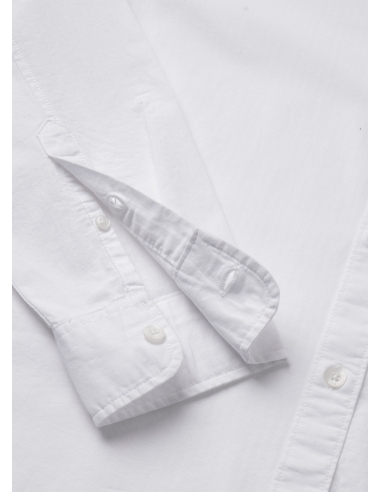 koszula męska biała Pepe Jeans - mankiety