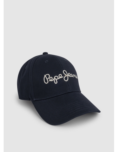 czapka męska czarna Pepe Jeans - przód