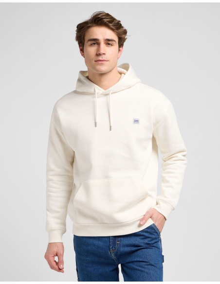 BLUZA 112372314 WW HOODIE ECRU Lee