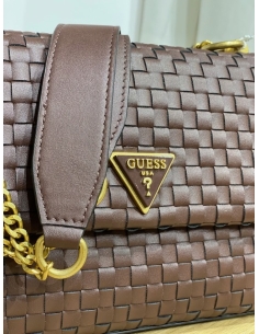 torba damska brązowa Guess przód 2