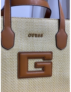 torba damska beżowa  Guess przód 2