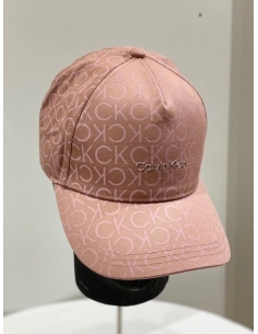 czapka damska różowa  Calvin Klein OS przód