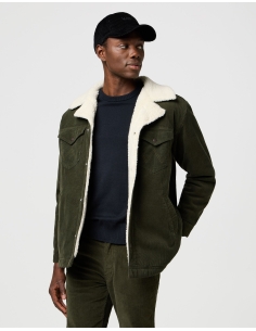 czapka męska czarna CORDUROY CAP Wrangler OS przód 2