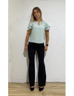 koszula damska niebieska GAFF Penny Black przód 2