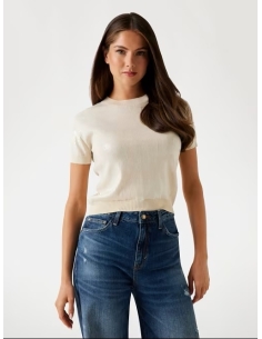 Sweter damski kolor biały Guess - przód
