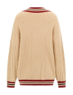 Sweter damski beżowy Guess - przód 2