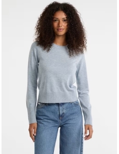 Sweter damski niebieski Guess - przód