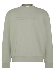 zielona bluza calvin klein z logo na przodzie 2