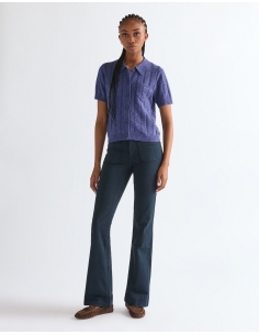 Damski sweter polo Wrangler 2