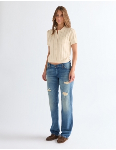 Damski sweter polo Wrangler 2