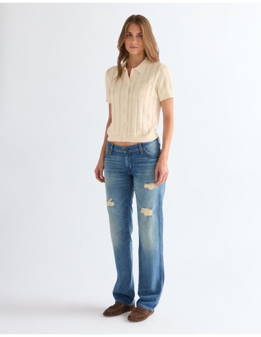 Damski sweter polo Wrangler