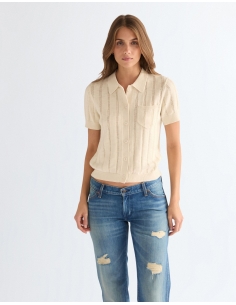 Damski sweter polo Wrangler