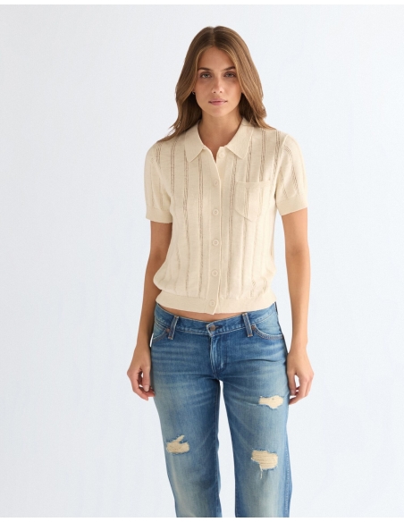 Damski sweter polo Wrangler