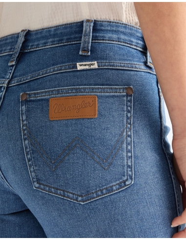 Damskie spodnie jeansowe Wrangler